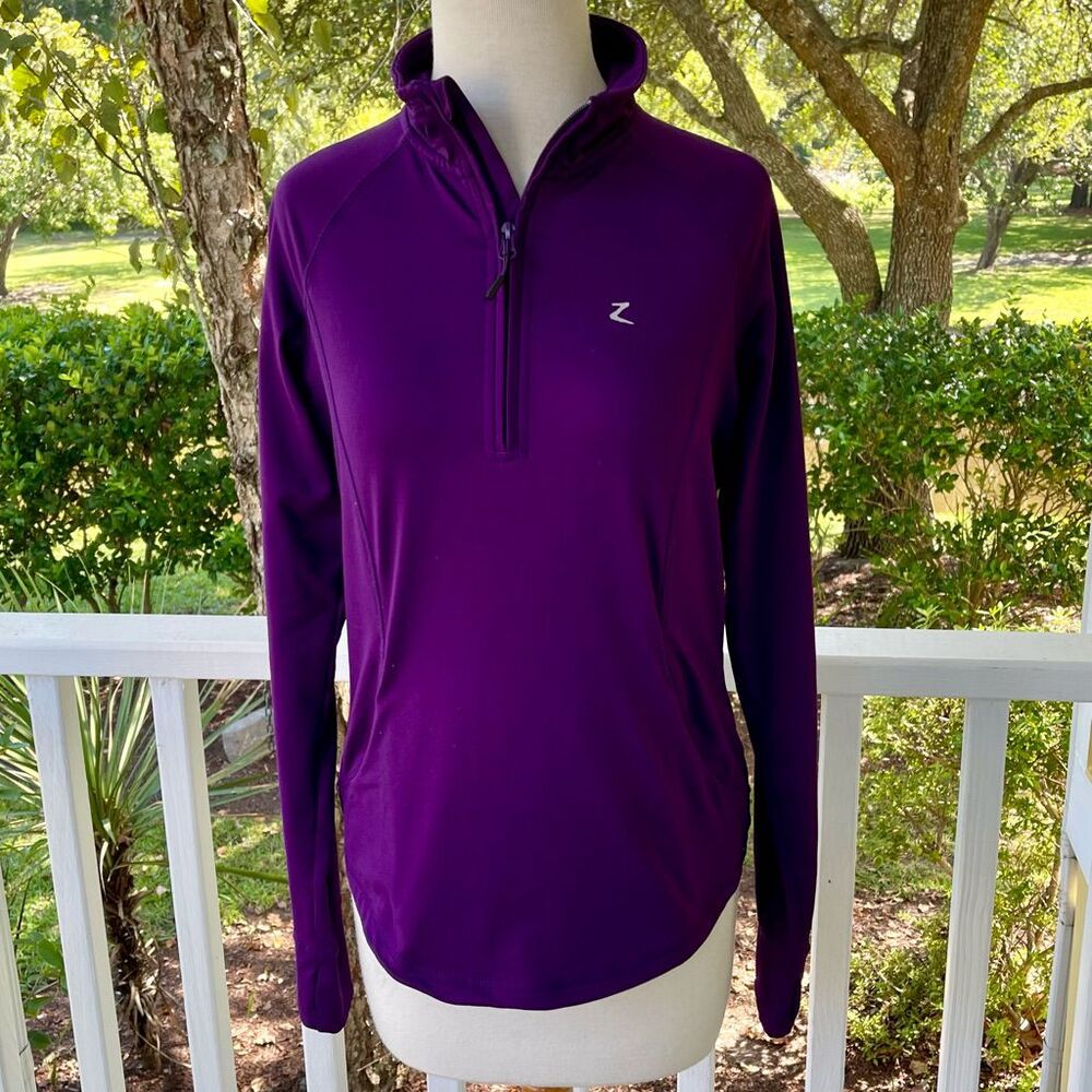Horze Aurelia Club Purple Technical Zip Front Jacket